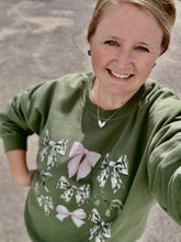 Load image into Gallery viewer, The Cati Camo Bow Tshirt or Sweatshirt
