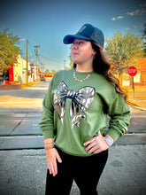 Load image into Gallery viewer, The OG Camo Bow Sweatshirt
