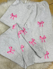 Load image into Gallery viewer, Pink Bow Joggers
