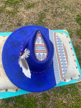 Load image into Gallery viewer, The Rhonda Hand Burned Western Hat
