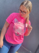 Load image into Gallery viewer, Hot Pink Cheetah Tee
