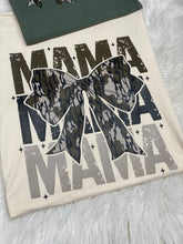 Load image into Gallery viewer, Mama Camo Bows Sweatshirt or T-shirt
