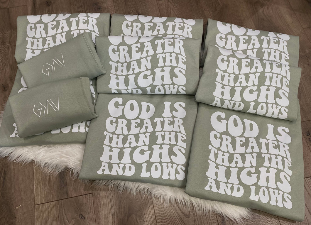 God is Greater Sweatshirt