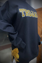 Load image into Gallery viewer, Trojans Sweatshirt  with Side Bows Sweatshirt
