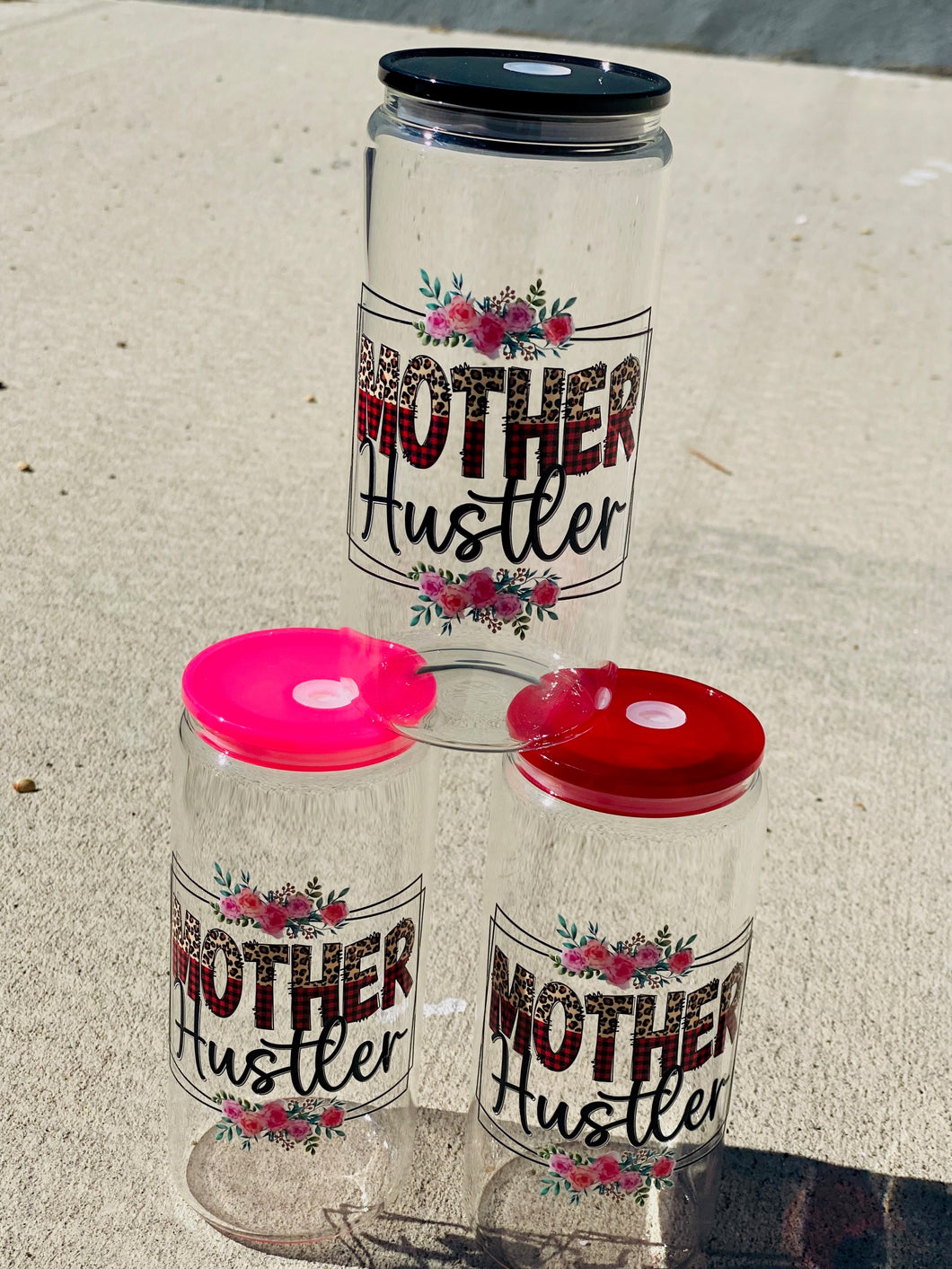 Mother Hustler Glass Tumbler