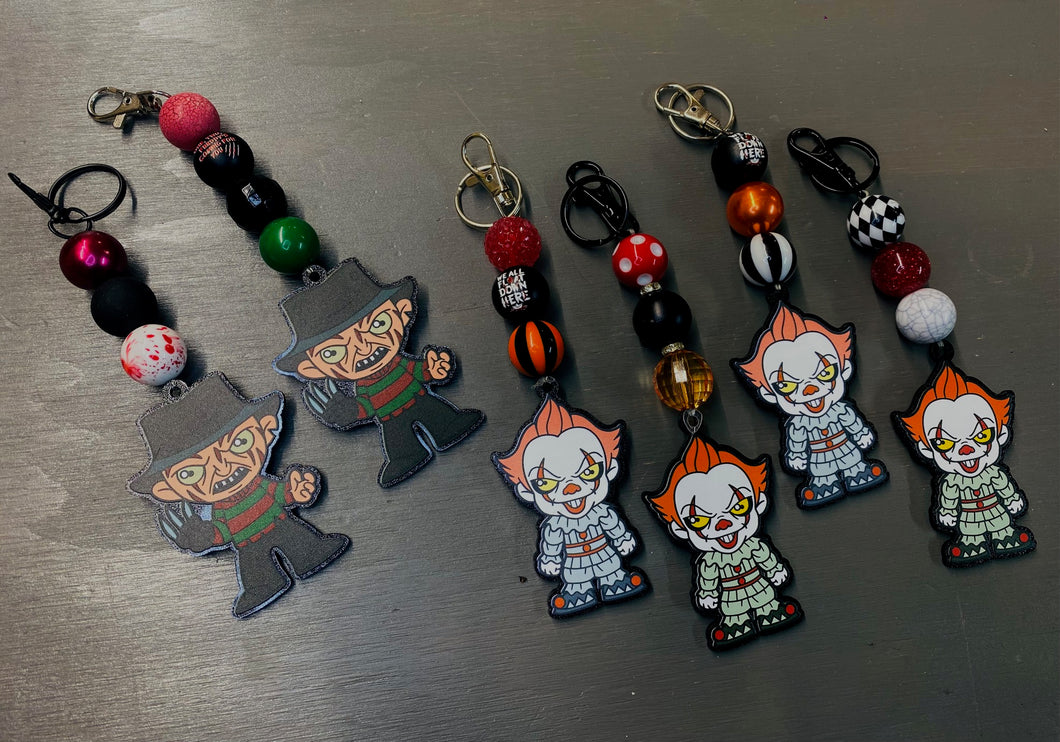 Spooky Charm Keychains