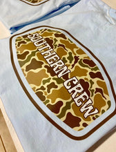 Load image into Gallery viewer, Southern Crew Camo Logo Tee
