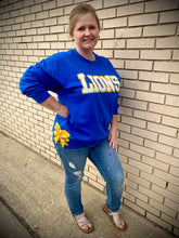 Load image into Gallery viewer, Lions Sweatshirt  with Side Bows Sweatshirt
