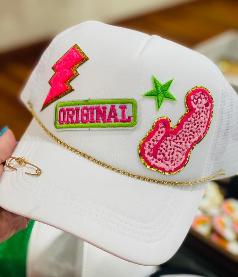 Original with Pink Accents Trucker Hat