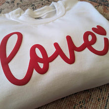 Load image into Gallery viewer, Love Puff Print Sweatshirt
