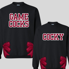 Load image into Gallery viewer, Gamecocks with Side Bows Sweatshirt
