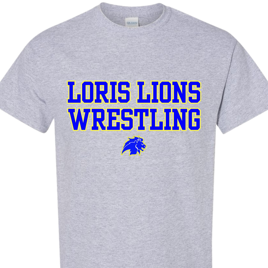 Loris Lions Wrestling Tshirt