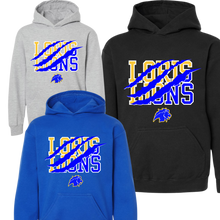 Load image into Gallery viewer, Loris Lions Hoodie Scratch Print
