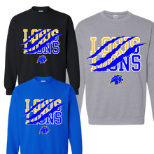 Load image into Gallery viewer, Loris Lions Sweatshirt Scratch Print
