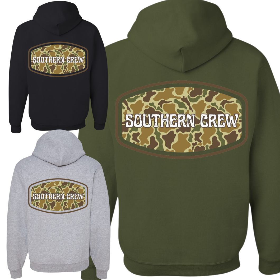 Southern Crew Camo Logo Hoodie