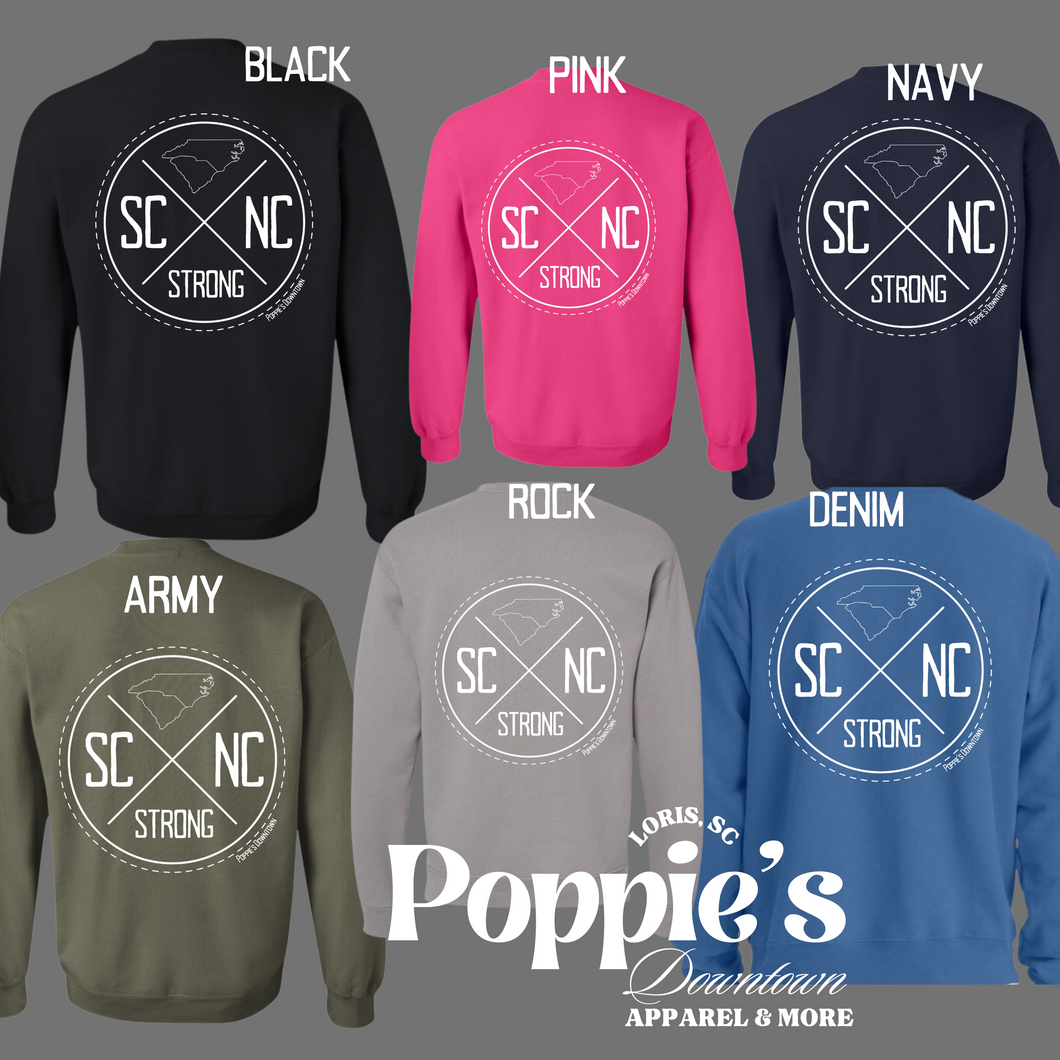 South Carolina / North Carolina Strong Crewneck Sweatshirt